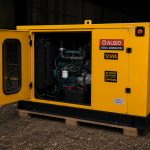 12 kVA უხმო დიზელის გენერატორი - ხედი 3