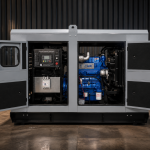 75kVA უხმო დიზელის გენერატორი - ხედი 3